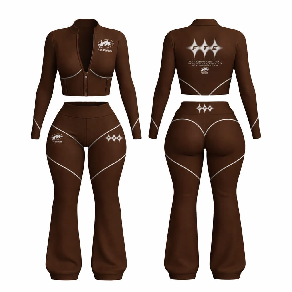 Women’s Performance Set - Brown
