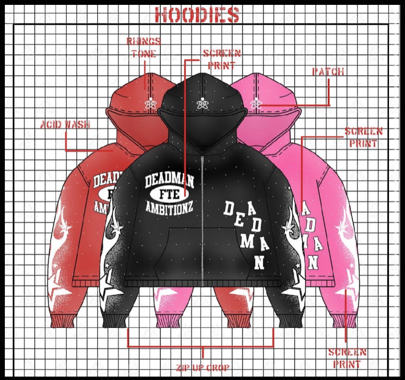 Deadman Ambitionz Hoodie
